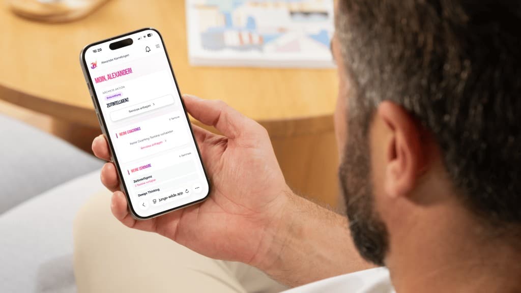 Junge Wilde App: Personalentwicklung in der Tasche