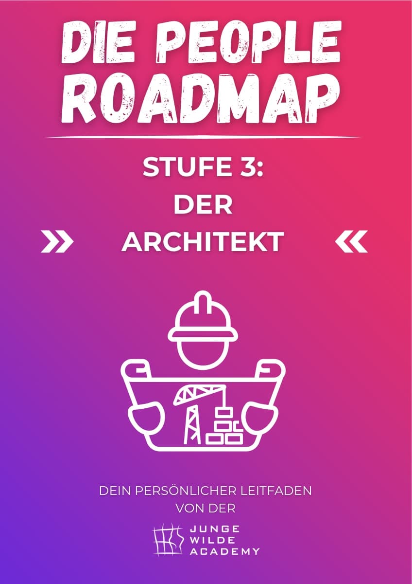PDF-Leitfaden Cover: People Roadmap Stufe 3 - Der Architekt